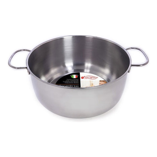 LOW CASSEROLE WITHOUT LID 24CM image 1