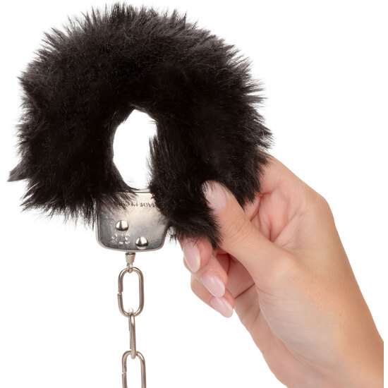 CALEXOTICS - ULTRA FLUFFY FURRY CUFFS - BLACK image 4