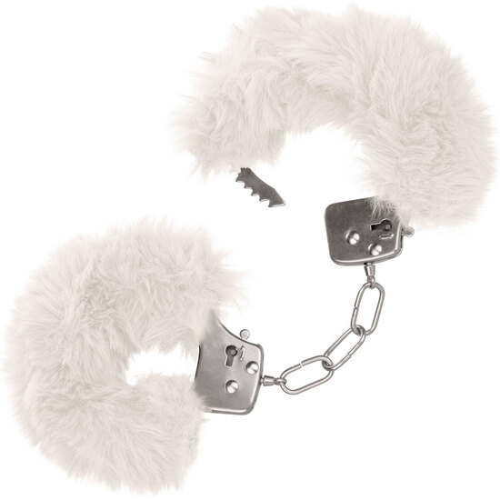 CALEXOTICS - ULTRA FLUFFY FURRY CUFFS - WHITE image 0