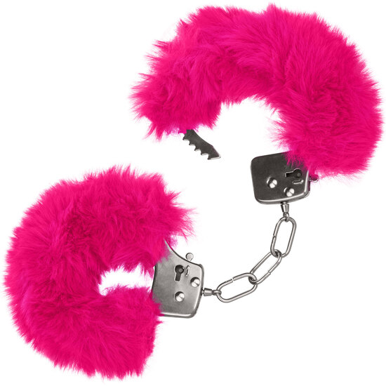 CALEXOTICS - ULTRA FLUFFY FURRY CUFFS - PINK image 0