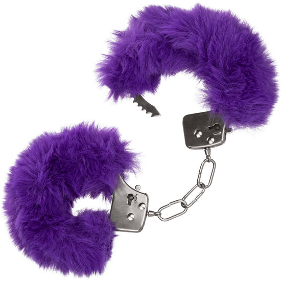 CALEXOTICS - ULTRA FLUFFY FURRY CUFFS - PURPLE image 0