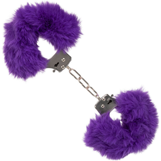 CALEXOTICS - ULTRA FLUFFY FURRY CUFFS - PURPLE image 5