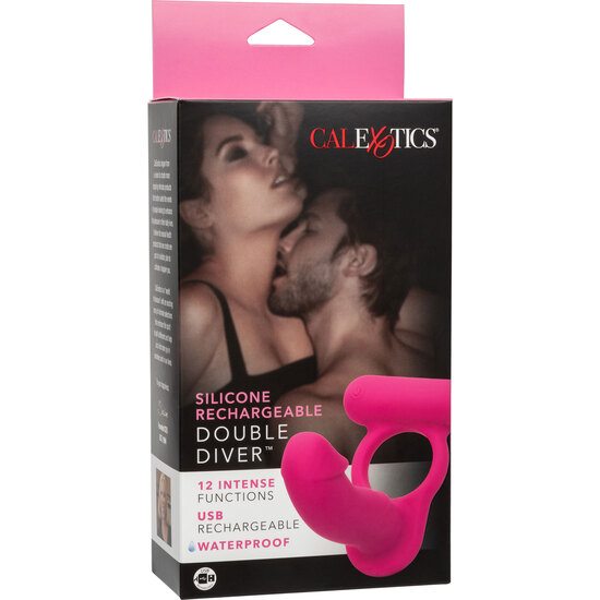 CALEXOTICS - DOUBLE DIVER - PINK image 1