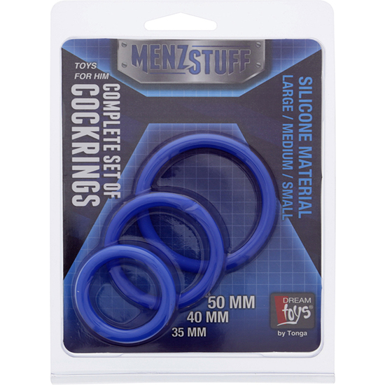 MENZSTUFF COMPLETE SET OF COCKRINGS image 1