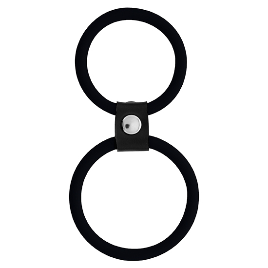 MENZSTUFF DUAL RINGS BLACK image 0