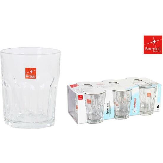 SET 6 WATER GLASSES 270CC  image 0