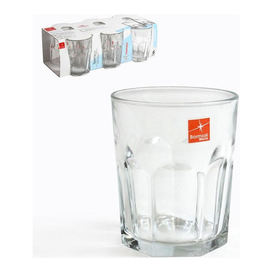 SET 6 WATER GLASSES 270CC  image 1