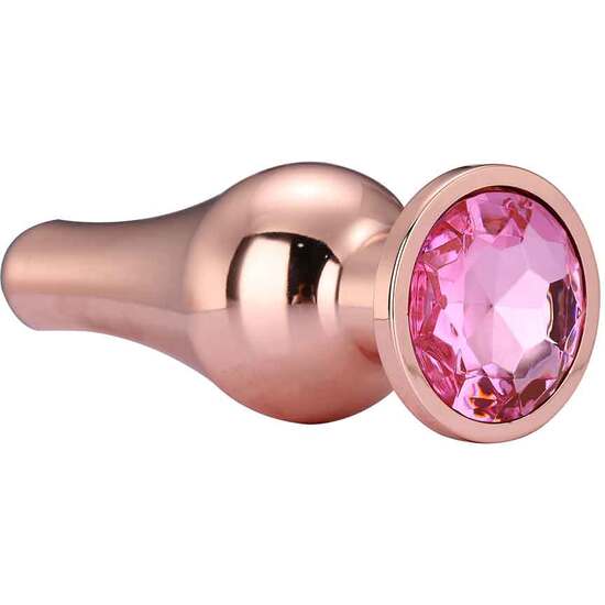 GLEAMING LOVE ROSE GOLD PLEASURE PLUG L image 2