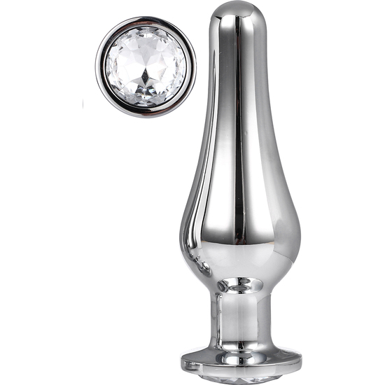 GLEAMING LOVE SILVER PLEASURE PLUG L image 0