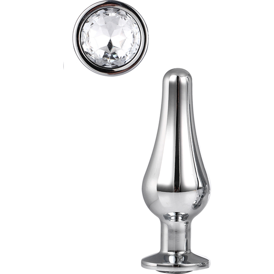 GLEAMING LOVE SILVER PLEASURE PLUG S image 0