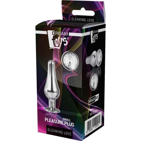 GLEAMING LOVE SILVER PLEASURE PLUG S image 4