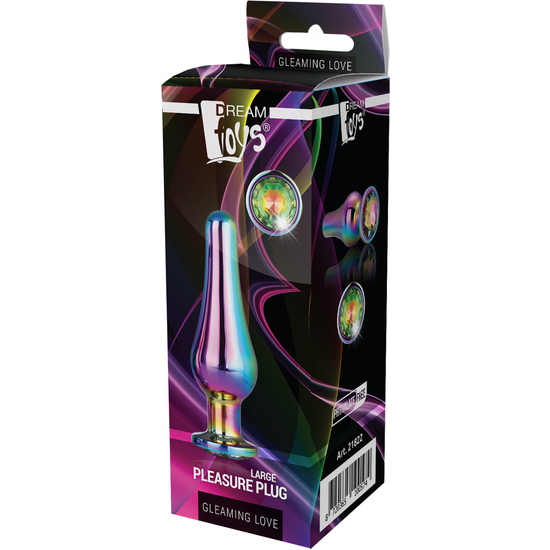 GLEAMING LOVE COLOURED PLEASURE PLUG L image 4