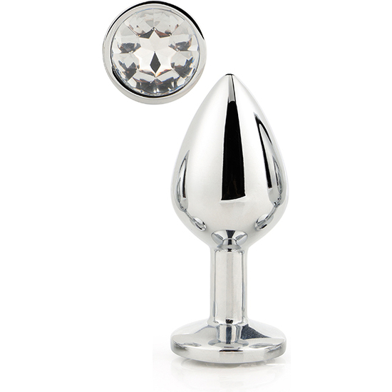 GLEAMING LOVE SILVER PLUG LARGE image 0