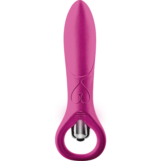 FLIRTS 10 FUNCTIONS RING VIBRATOR PINK image 0