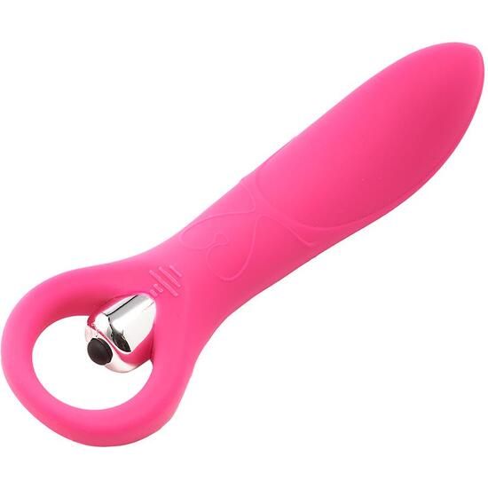 FLIRTS 10 FUNCTIONS RING VIBRATOR PINK image 2