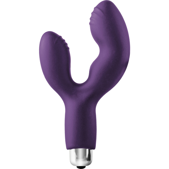 FLIRTS 10 FUNCTIONS DUO VIBE PURPLE image 0