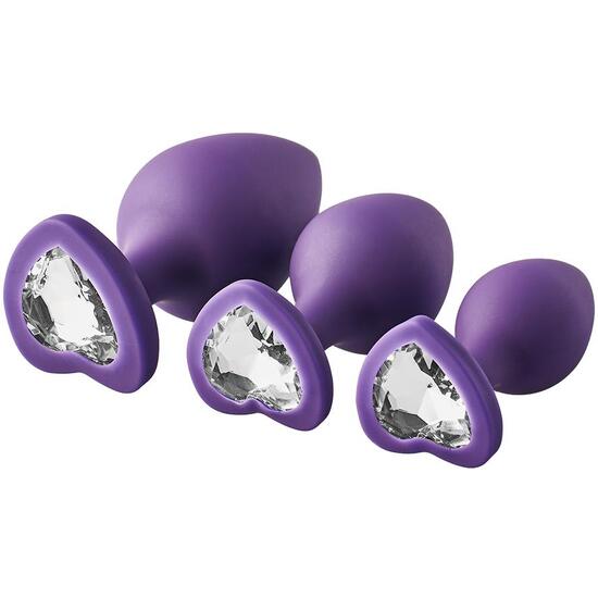 FLIRTS ANAL TRAINING KIT GEM STONE PURPLE image 0