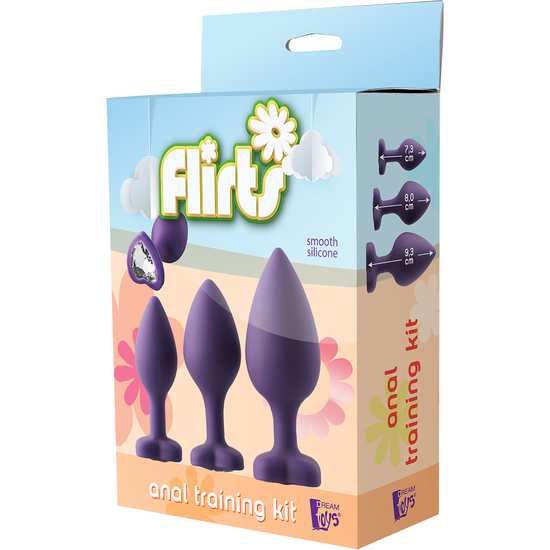 FLIRTS ANAL TRAINING KIT GEM STONE PURPLE image 4