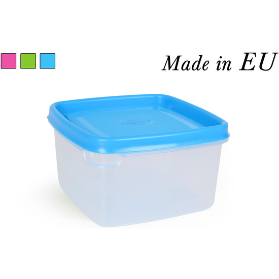 SQUARE LUNCH BOX 0.5L COLORS image 0