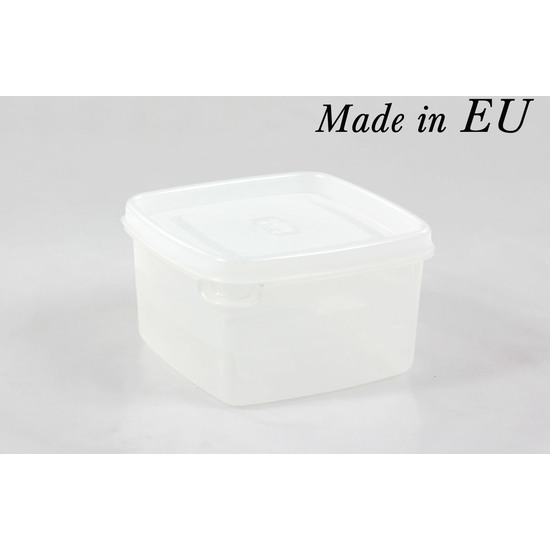 SQUARE LUNCH BOX 0.5L COLORS image 1