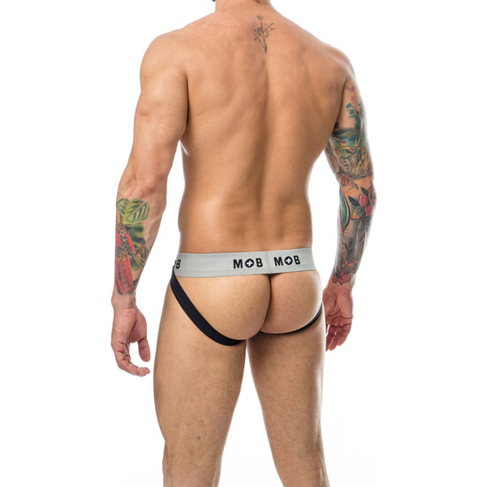 MOB STRIPE CLASSIC JOCK - WHITE image 1