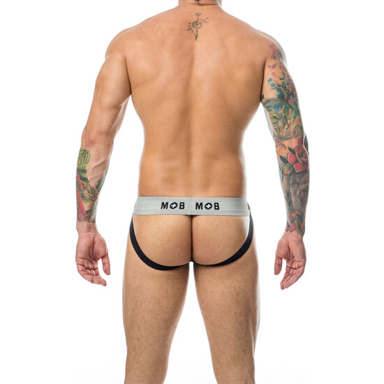 MOB STRIPE CLASSIC JOCK - WHITE image 2