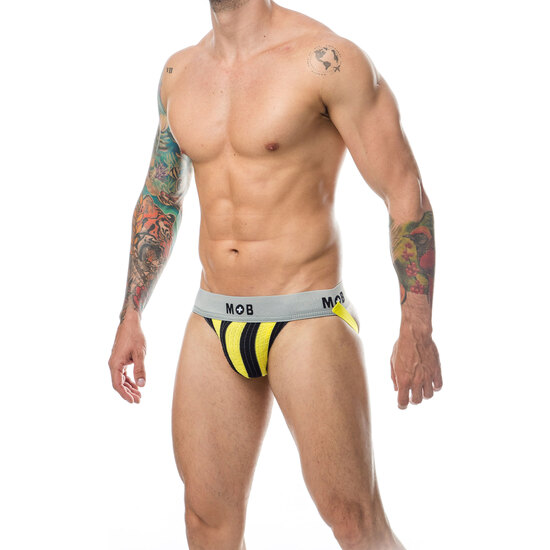 MOB STRIPE CLASSIC JOCK - YELLOW image 0