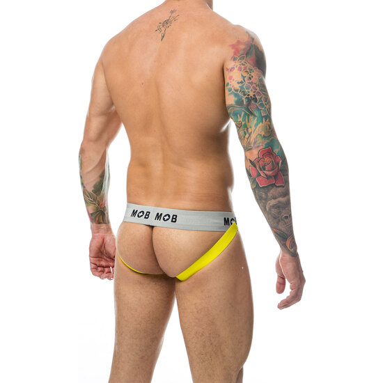 MOB STRIPE CLASSIC JOCK - YELLOW image 3