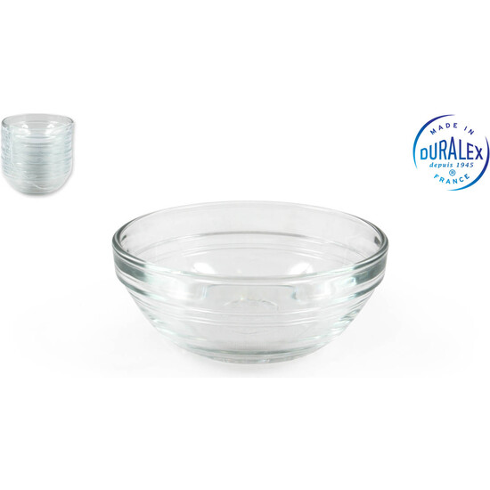 STACKABLE BOWL 4 3/225 LYS CLEAR ROUND image 0