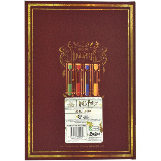 CUADERNO A5 HOGWARTS HARRY POTTER image 2