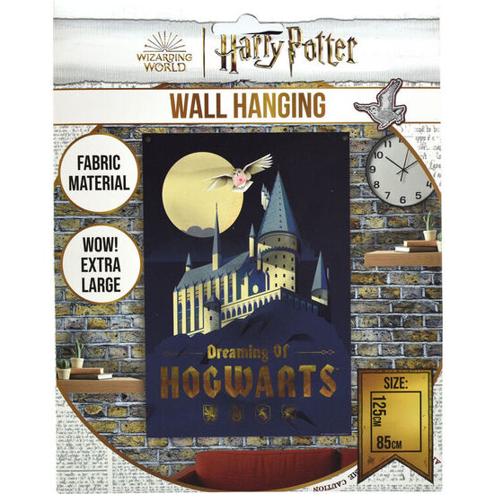 POSTER DE TELA HOGWARTS HARRY POTTER image 0