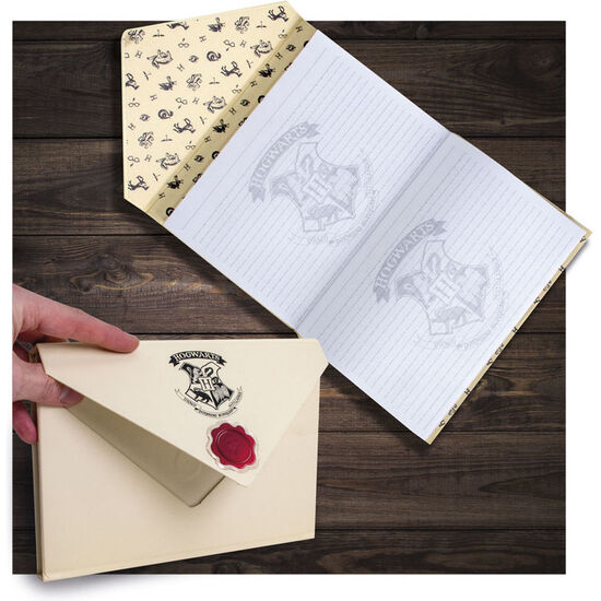 CUADERNO A5 ENVELOPE HARRY POTTER image 0