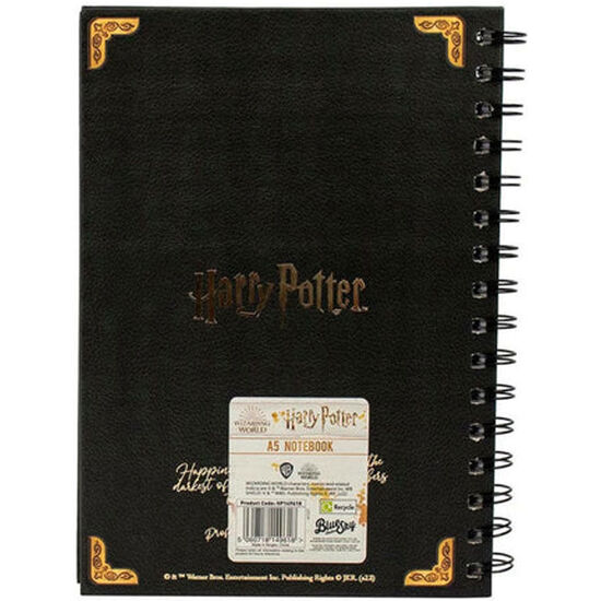 CUADERNO A5 HOGWARTS HARRY POTTER image 0