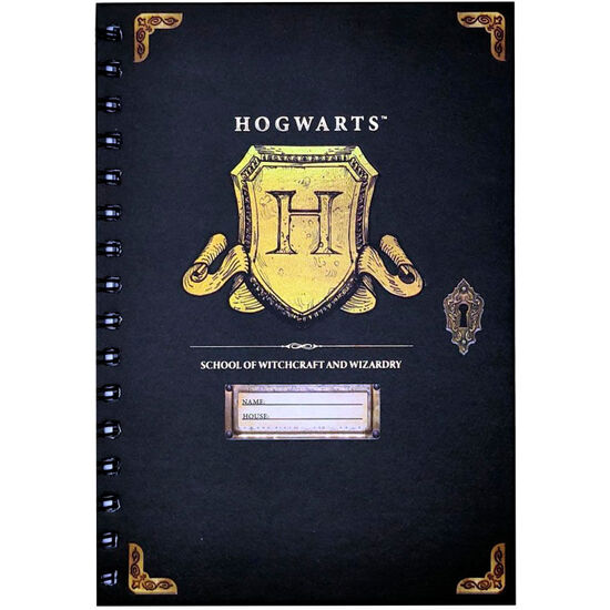 CUADERNO A5 HOGWARTS HARRY POTTER image 1