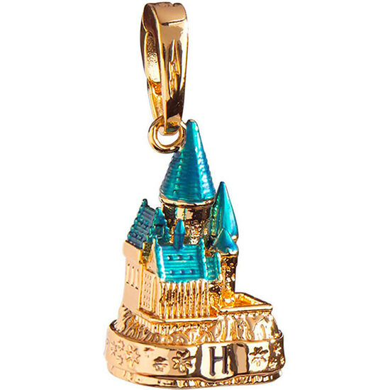 COLGANTE CHARM CASTILLO HOGWARTS HARRY POTTER DORADO image 2