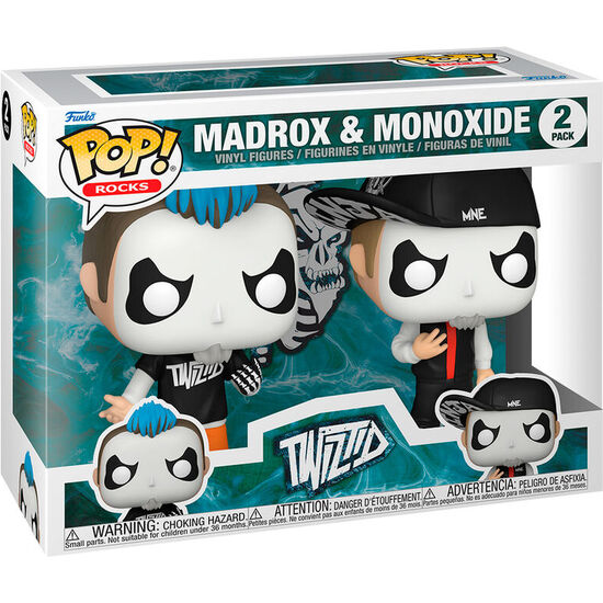 SET 2 FIGURAS POP TWIZTID MADROX & MONOXIDE image 0