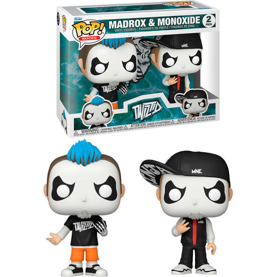 SET 2 FIGURAS POP TWIZTID MADROX & MONOXIDE image 2