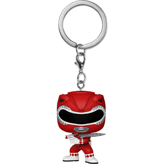 LLAVERO POCKET POP POWER RANGERS 30TH ANNIVERSARY RED RANGER image 0