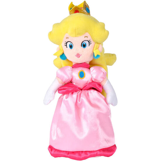 PELUCHE PEACH SUPER MARIO BROS 30CM image 1