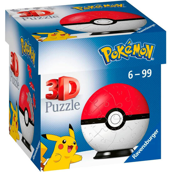 PUZZLE 3D POKE BALL POKEMON 54PZS image 1