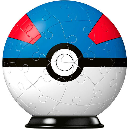 PUZZLE 3D SUPER BALL POKEMON 54PZS image 0