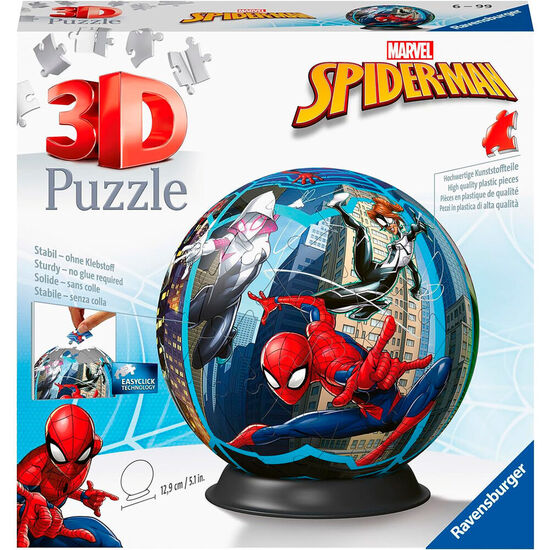 PUZZLE 3D SPIDERMAN MARVEL 72PZS image 0