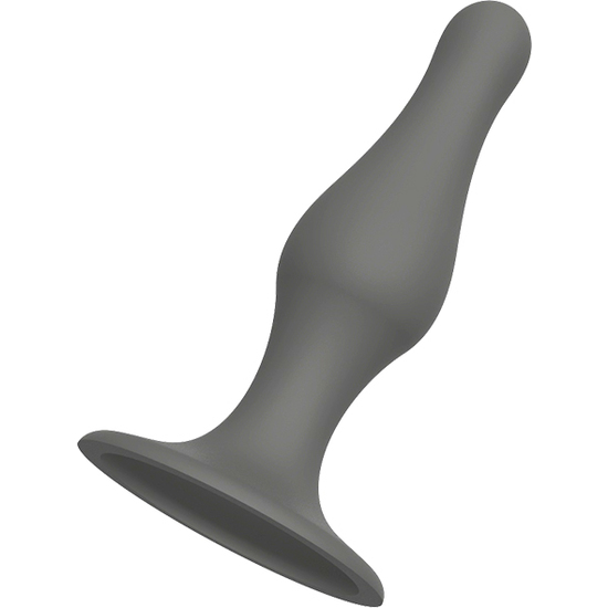 CHEEKY LOVE GREY PLUG WITH SUCTION CUP image 1
