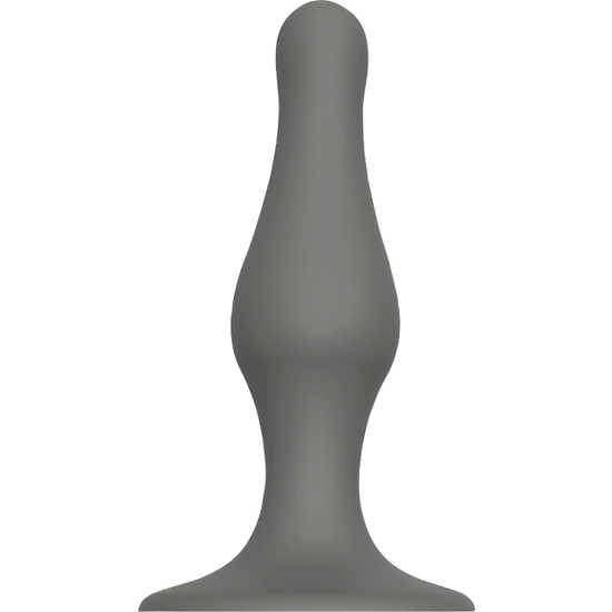 CHEEKY LOVE GREY PLUG WITH SUCTION CUP image 0