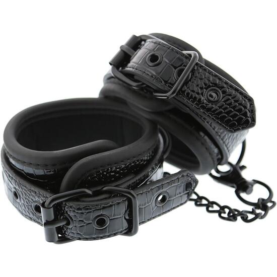 BLAZE ANKLE CUFF CROCO BLACK image 0