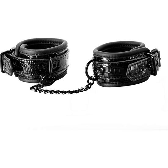 BLAZE ANKLE CUFF CROCO BLACK image 1