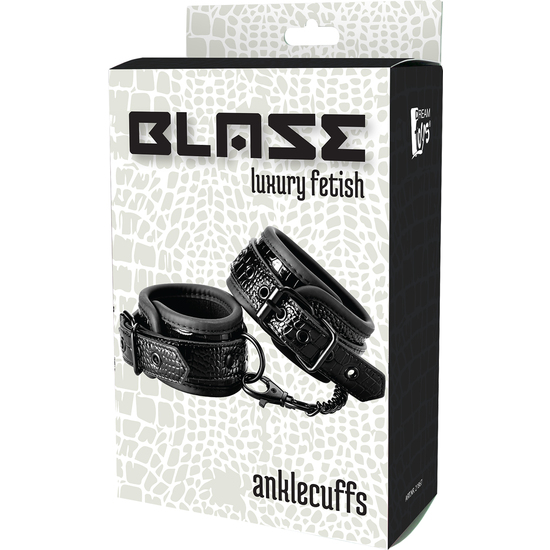BLAZE ANKLE CUFF CROCO BLACK image 4