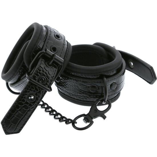 BLAZE HANDCUFF CROCO BLACK image 0
