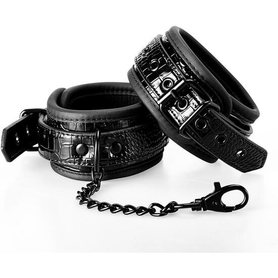 BLAZE HANDCUFF CROCO BLACK image 1