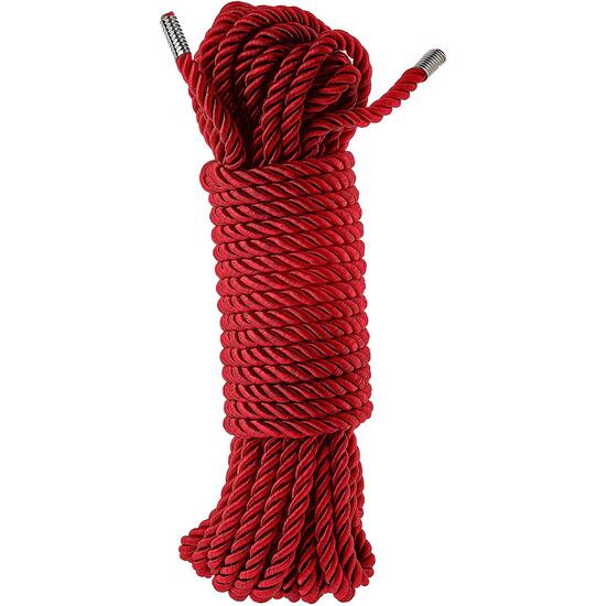 BLAZE DELUXE BONDAGE ROPE 10M RED image 1